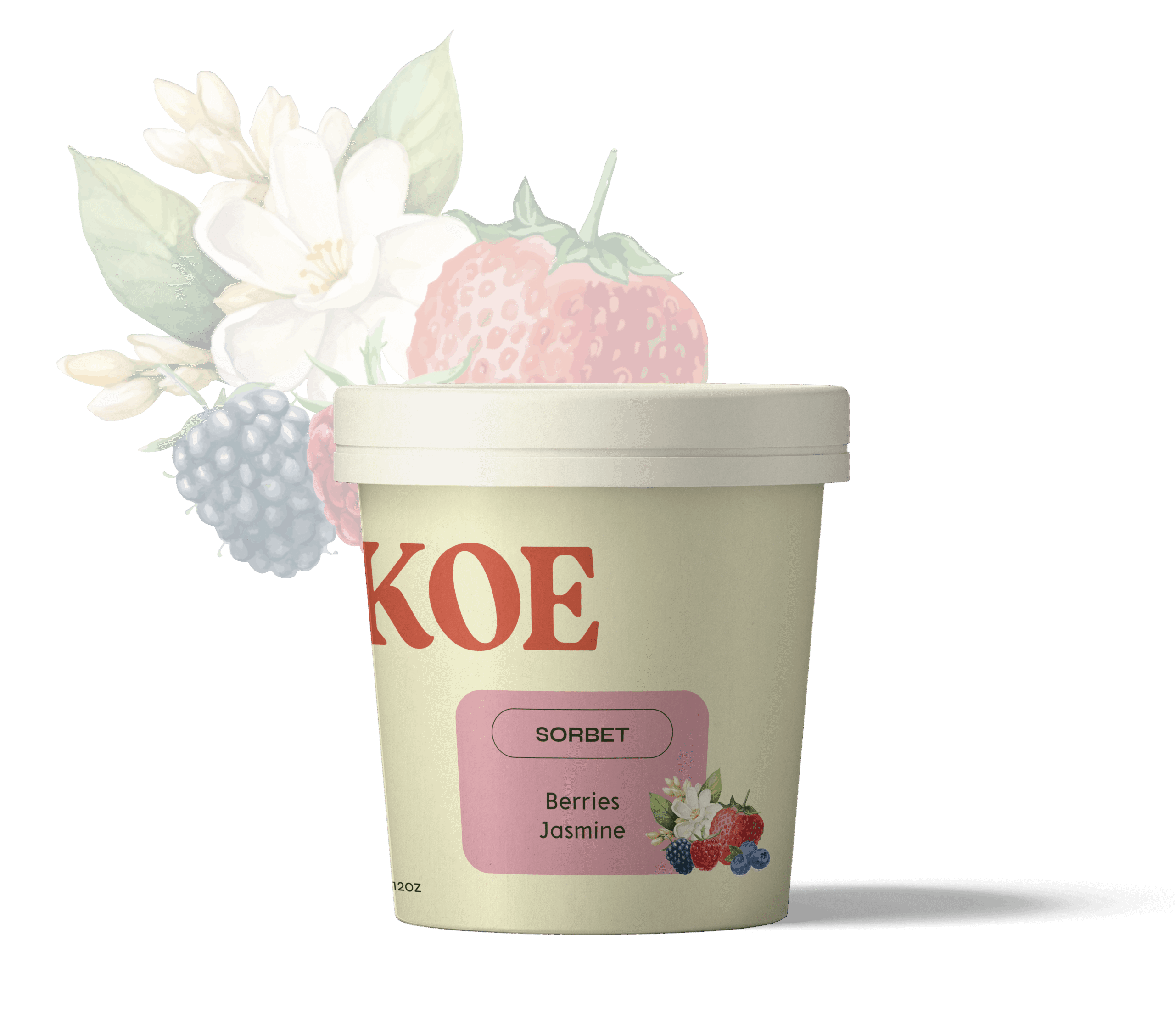 Berries Jasmine Sorbet